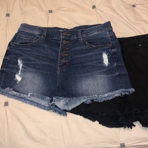 Refuge jean shorts bundle